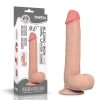 Dildo realistyczne z ruchomą skórą 9'' 